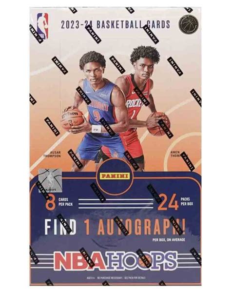 panini nba hoops basketball|2023 24 panini prizm basketball hobby box.